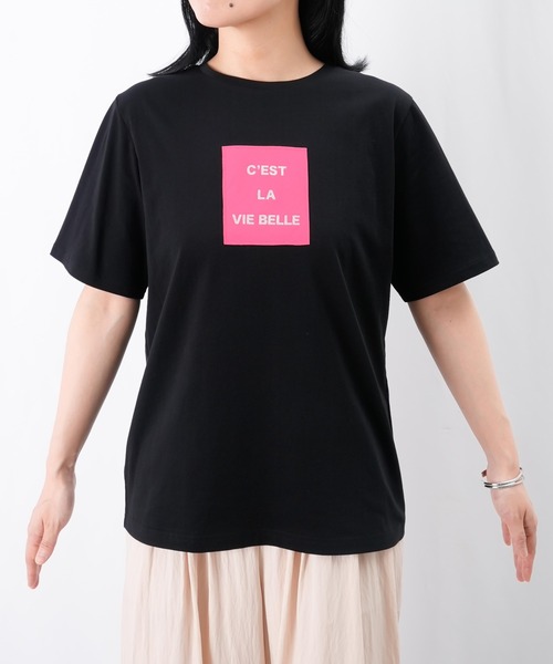 tシャツ LC/LLL パッチワークロゴTシャツ レディース LADY LUCK LUCA tシャツ LC/LLL パッチワークロゴTシャツ