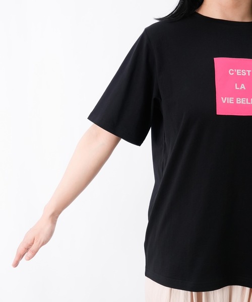 LADY LUCK LUCA tシャツ LC/LLL パッチワークロゴTシャツ