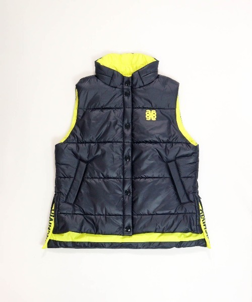 archivio（アルチビオ） ベスト ジレ 「LADIES」中綿サイドロゴベスト