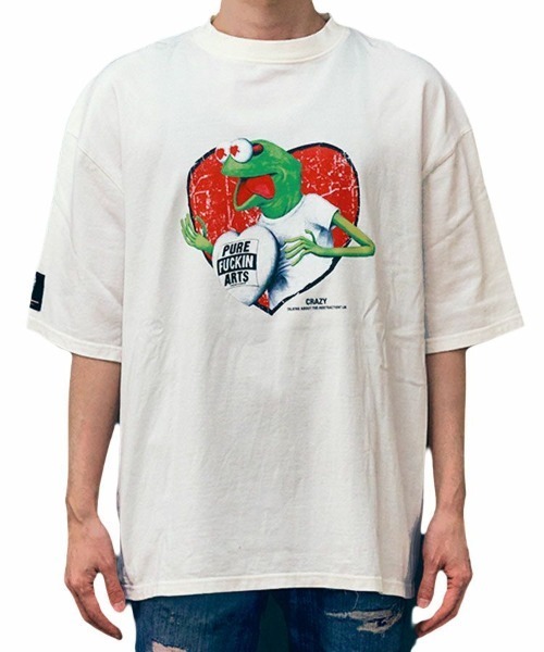 STYLISE tシャツ 「TALKING ABOUT THE ABSTRACTION」CRAZY FLOG TEE