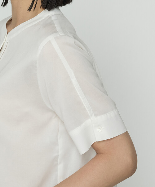 COMME CA（コムサ） ブラウス シャツ ドライシアーツイル シャツ