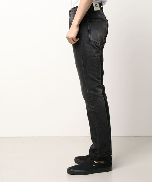 mnmlデニム mnml/ミニマル/X186 STRETCH MOTO DENIM(20ML-SP750D)/ジップ