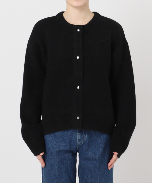 ラポドゥジェム/スムースニットカーディガン RUMCHE/(ラム・シェ)】Deformtion Cable Knit Cardigan/ディ