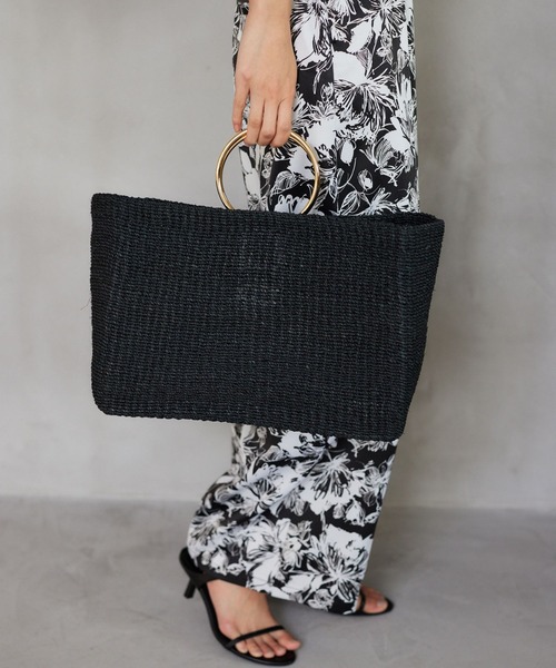 「COTTO」 かごバッグ FREE モカ レディース_画像6