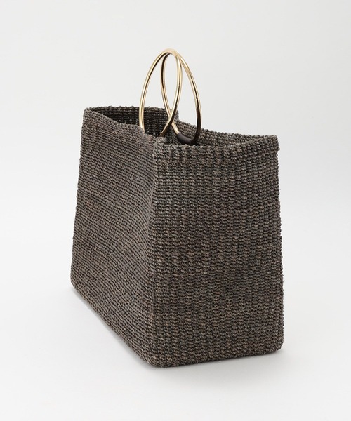 「COTTO」 かごバッグ FREE モカ レディース_画像9