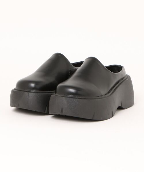 「Revo.」 フラットサンダル L ブラック レディース_画像5