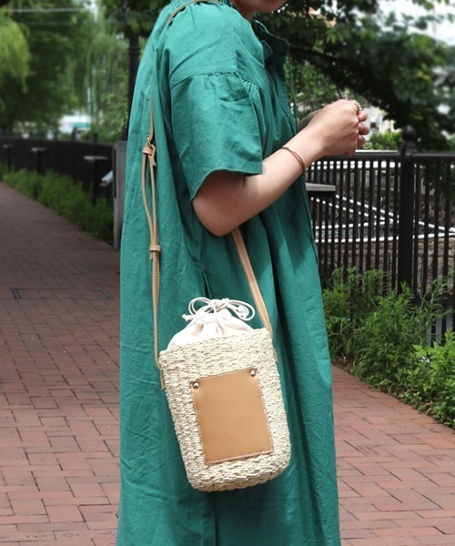 「MIAN 」 かごバッグ FREE ブラウン レディース_画像7