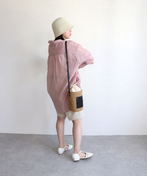 「MIAN 」 かごバッグ FREE ブラウン レディース_画像9