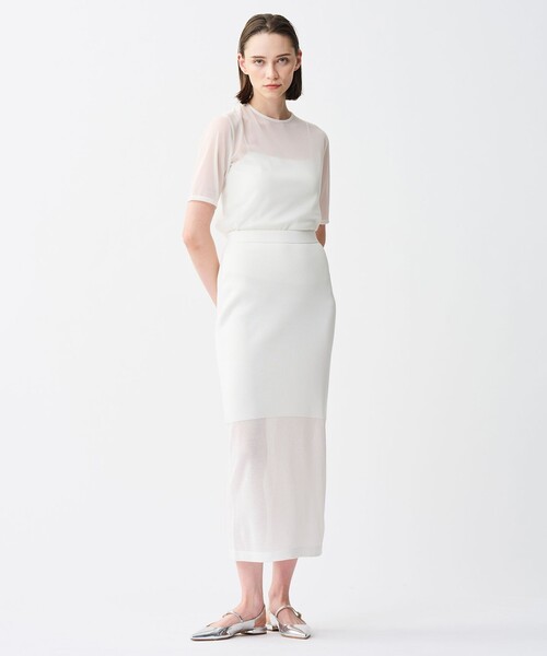 「uncrave」 半袖カットソー 2 ブラウン レディース_画像2