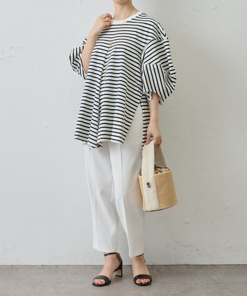 BEARDSLEY（ビアズリー） 半袖カットソー FREE ホワイト レディース