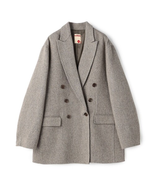 BACCA（バッカ） ジャケット テーラードジャケット オートミールダブル