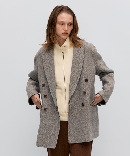 BACCA（バッカ） ジャケット テーラードジャケット オートミールダブル