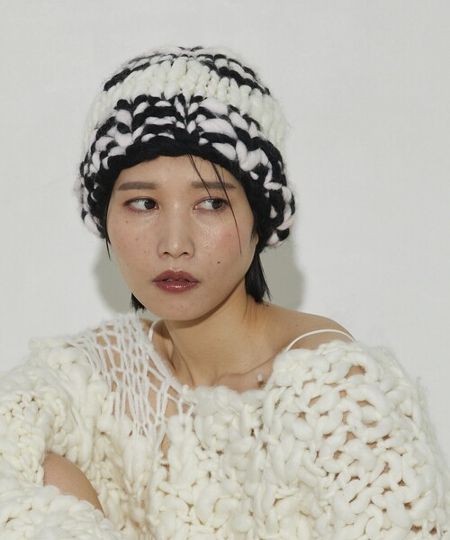 「Firsthand」 ニットキャップ FREE ブラック レディース_画像6