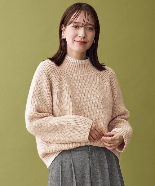 ニット/セーター Feminity Knit RIKKA FEMME リッカファム ニット レディース セーター ケーブルニット