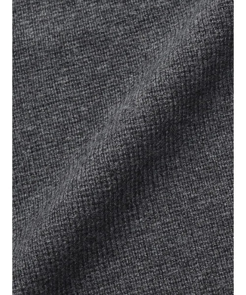ベスト ジレ TRANS CONTINENTS BIZニット　ニットジレ　ブラック/グレー/ネイビー メンズ | TRANS CONTINENTS | 09
