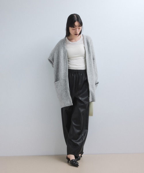 【美品】アダムエロペ　カーディガン ADAM ET ROPE'（アダムエロペ） カーディガン 「定番」モヘアミックス