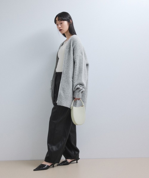 ADAM ET ROPE'（アダムエロペ） カーディガン 「WEB限定」ミックス