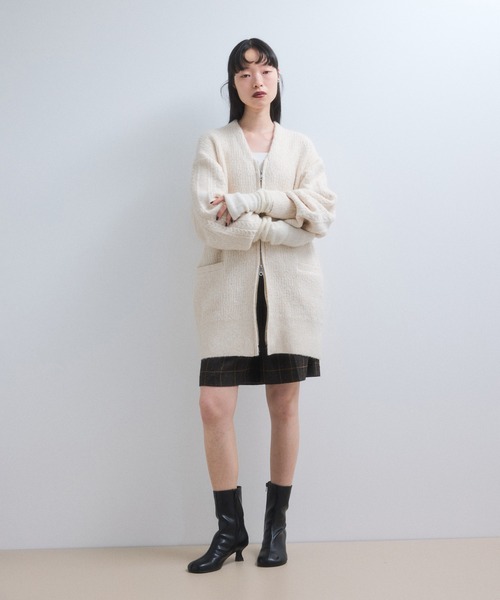 ADAM ET ROPE'（アダムエロペ） カーディガン 「WEB限定」ミックス