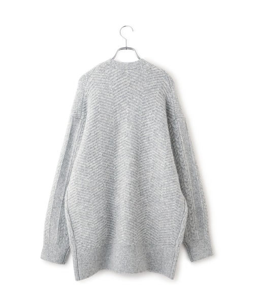 ADAM ET ROPE'（アダムエロペ） カーディガン 「WEB限定」ミックス