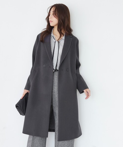 COUP DE CHANCE（クードシャンス） コート チェスターコート 「日本製