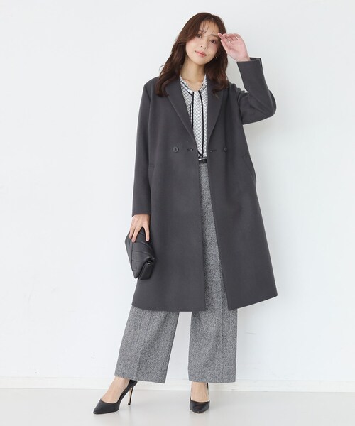 COACH グレー チェスターコート COACH グレー チェスターコート Mサイズ