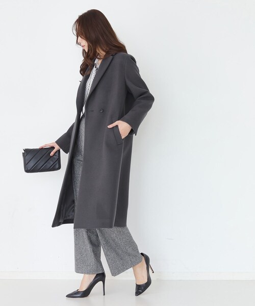 COUP DE CHANCE（クードシャンス） コート チェスターコート 「日本製