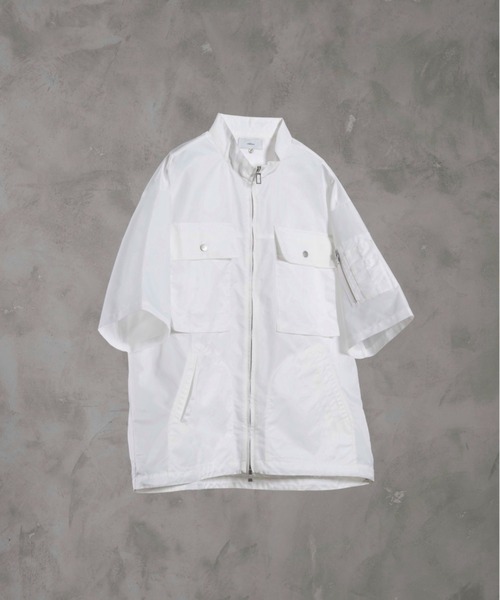 「ADRER」 ナイロンブルゾン MEDIUM ブラック メンズ_画像2