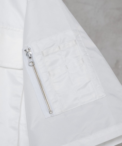 「ADRER」 ナイロンブルゾン MEDIUM ブラック メンズ_画像9