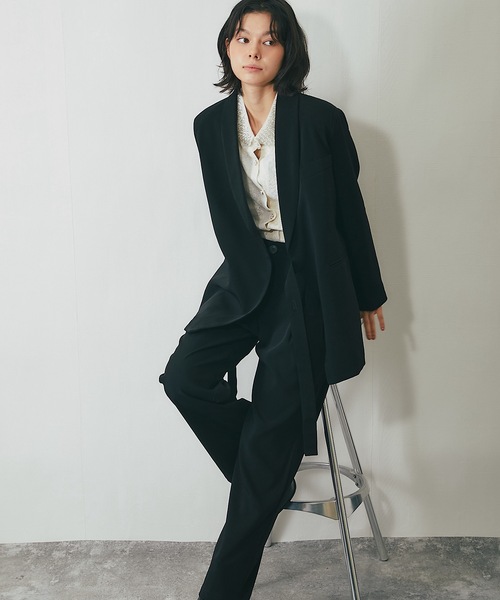 SMILE ORCHID（スマイルオーキッド） セットアップ 丸襟ウェスト紐つき