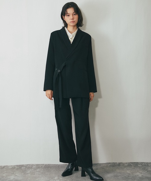 SMILE ORCHID（スマイルオーキッド） セットアップ 丸襟ウェスト紐つき