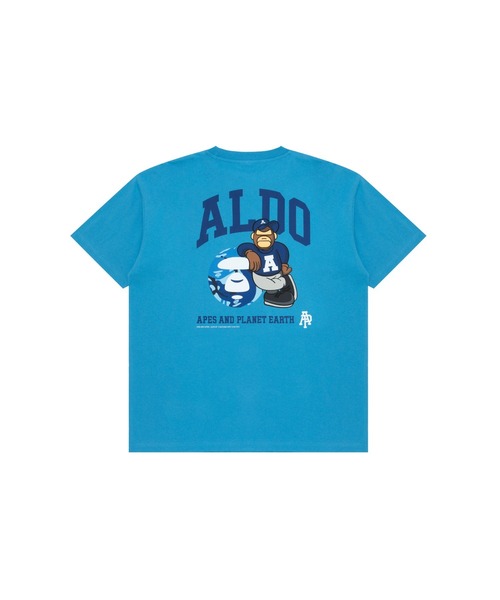 「AAPE BY A BATHING APE」 半袖Tシャツ SMALL ホワイト メンズ_画像2