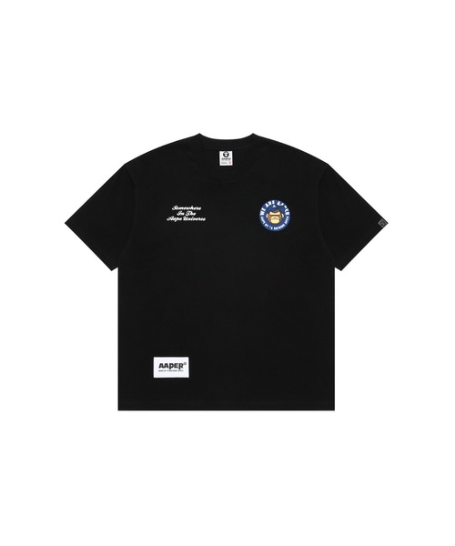 「AAPE BY A BATHING APE」 半袖Tシャツ SMALL ホワイト メンズ_画像3