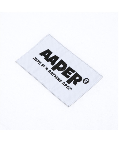 「AAPE BY A BATHING APE」 半袖Tシャツ SMALL ホワイト メンズ_画像7