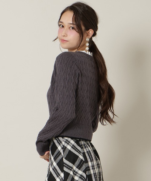 WILLSELECTION（ウィルセレクション） ニット セーター フリル