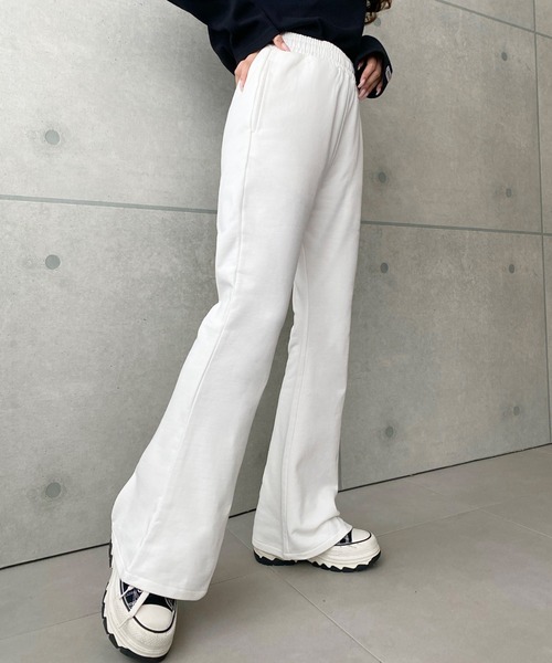 moment+ スウェットパンツ ジャージ 綿100％ヘビーウエイト裏毛