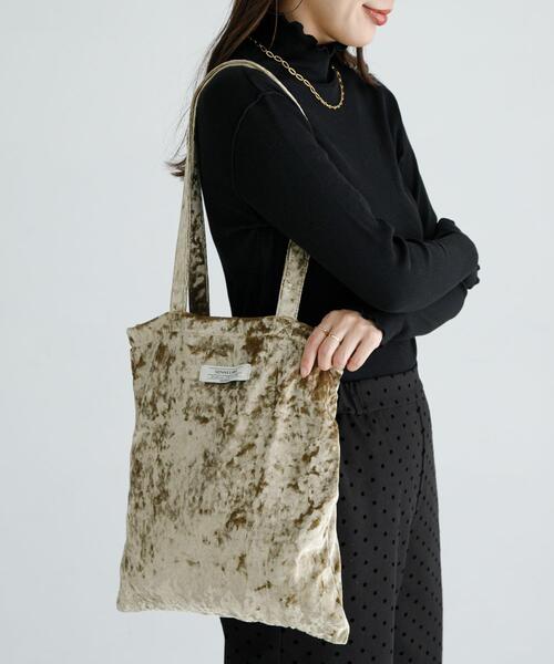 URBAN RESEARCH Sonny Label トートバッグ クラッシュベロアトート