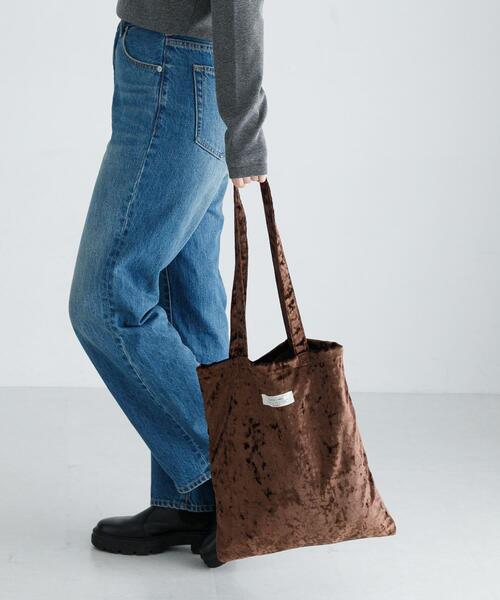 URBAN RESEARCH Sonny Label トートバッグ クラッシュベロアトート
