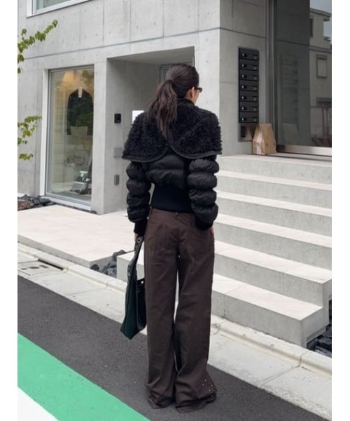 LAGUA GEM（ラグアジェム） スラックス パンツ SIDE STUDS LOOSEY
