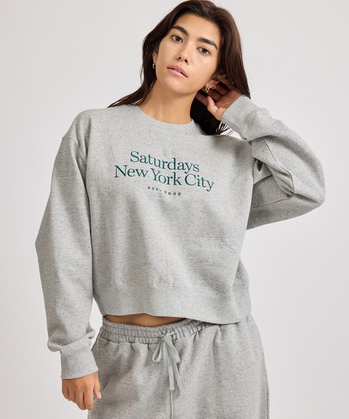 saturdaysnyc トレーナー　グレー　M Saturdays NYC（サタデーズ ニューヨークシティ） トレーナー