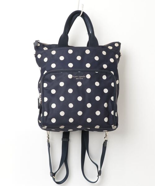 kate spade NEW YORK（ケイト・スペード ニューヨーク） ドット柄2WAY
