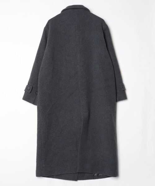 「Ungrid」 ピーコート MEDIUM チャコールグレー レディース_画像2