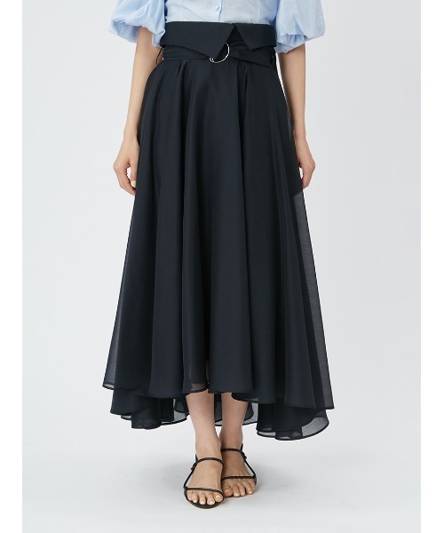 FRAYIDブラックサイズ0 FRAY I.D（フレイ・アイディー） フレアスカート 0 アイボリー