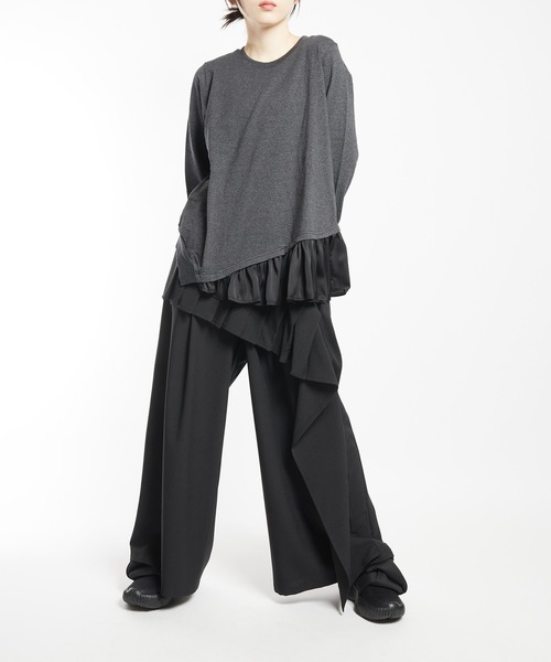 gomme（ゴム） tシャツ レイヤーT レディース メンズ : ZOZOTOWN 