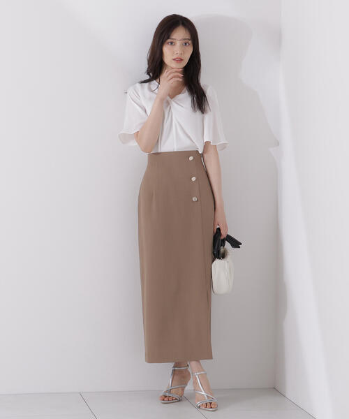「PROPORTION BODY DRESSING」 半袖ブラウス SMALL ホワイト レディース_画像8