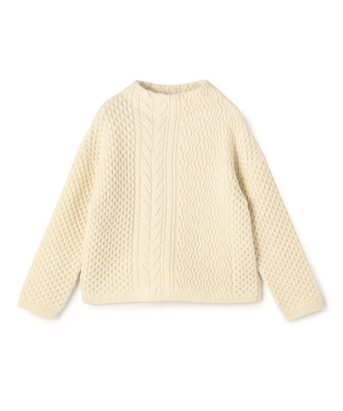 MACPHEE（マカフィー） ニット セーター アランニット ビルドネック