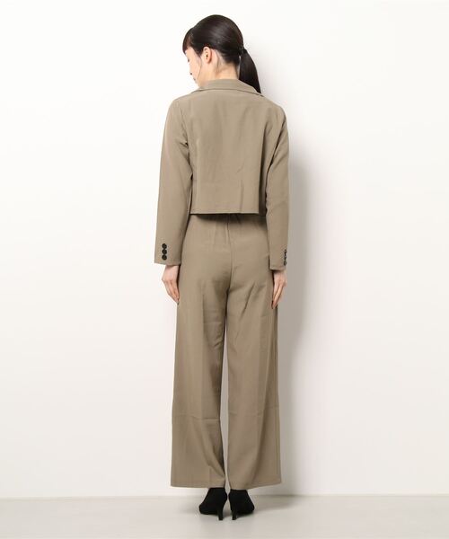 「ANAP」 パンツスーツ FREE ベージュ レディース_画像8