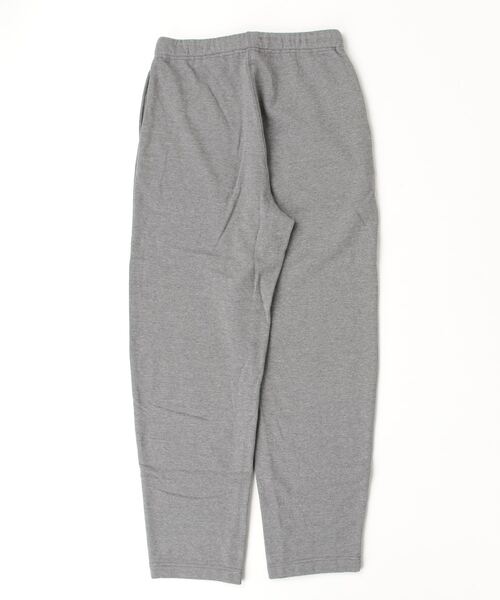 LABELESS グレー スウェットパンツ LABELESS レイブレス グレー タック入りスウェットパンツ