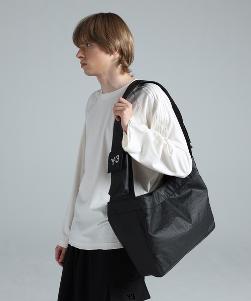 Y-3 ウエストポーチ NEWSPAPER BAG L メンズ レディース : ZOZOTOWN