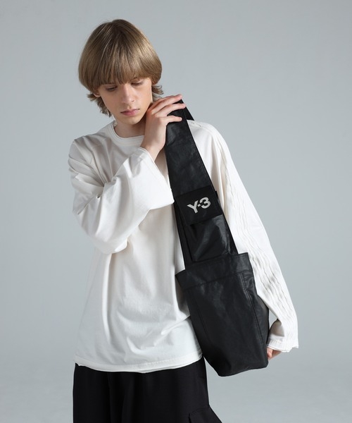 Y-3 ウエストポーチ NEWSPAPER BAG L メンズ レディース : ZOZOTOWN
