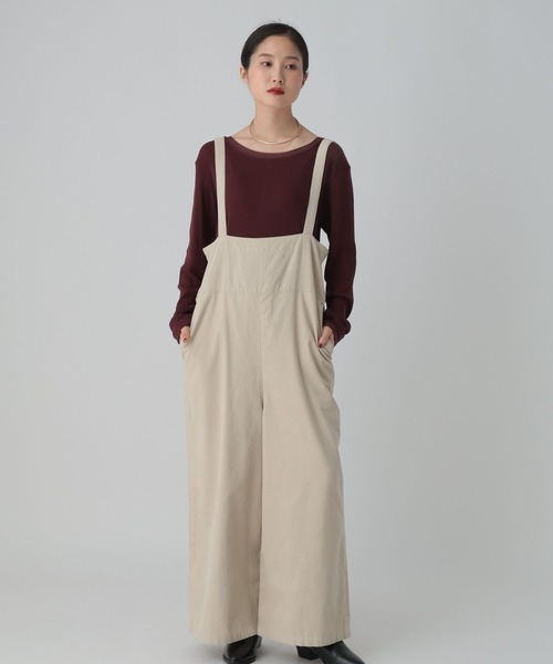 LEPSIM（レプシィム） サロペット オーバーオール コーデュロイ